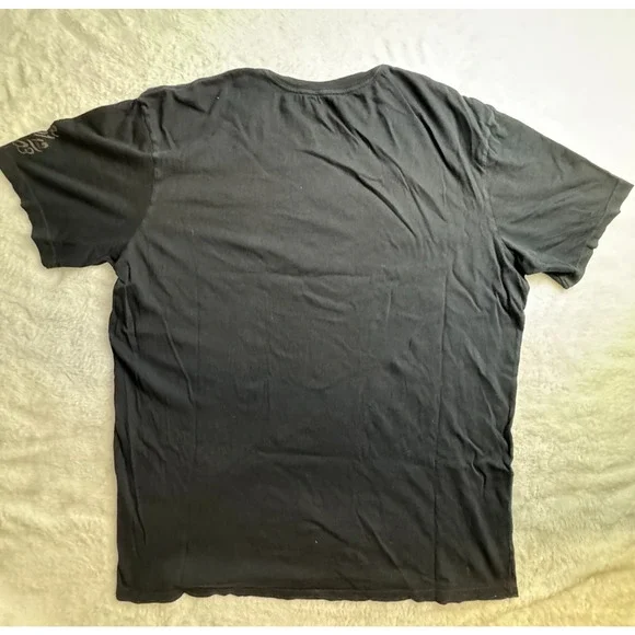 Guess Los Angeles T-Shirt Blk XL 100% Cotton artistic logo - Picture 2 of 5